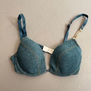 Diesel Blue Bra Intimates & Sleepwear Molded Cups